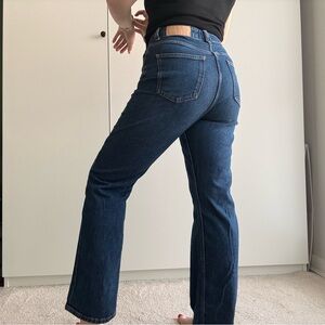 Primark Dark Blue Straight Leg Women's Jeans